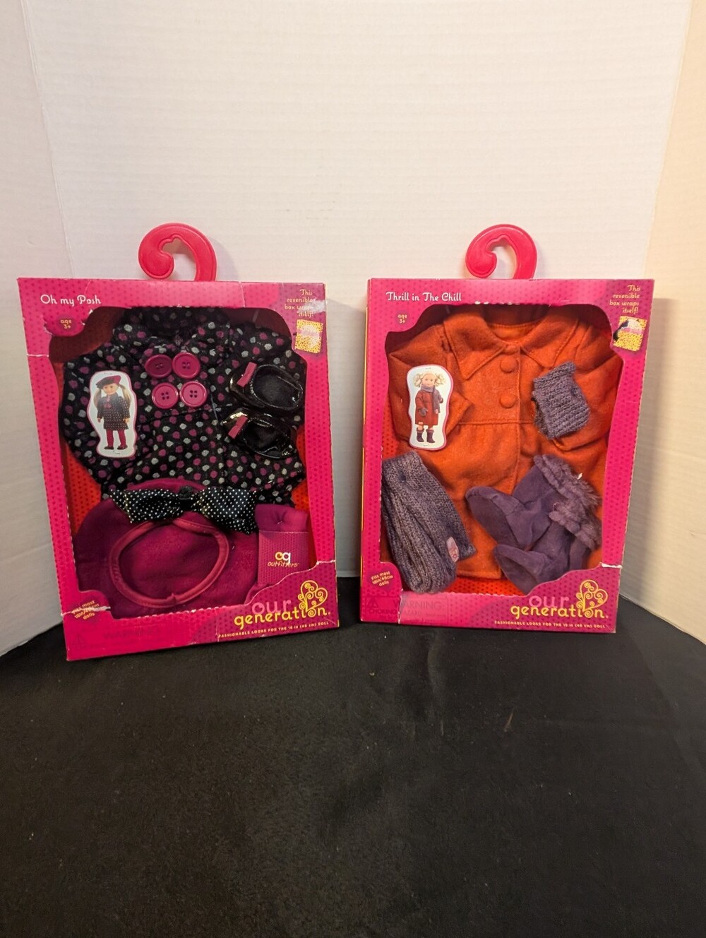 New Our Generation 18” Doll Outfits  Oh My Posh, Thrill In The Chill Lot Set   2
